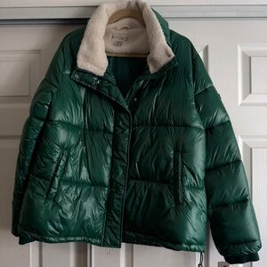 Women's Koolaburra by UGG Puffer Jacket ~ Green ~ X- Large ~ NWT